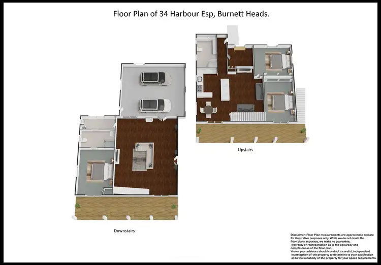Floorplan of Homely house listing, 34 Harbour Esplanade, Burnett Heads QLD 4670