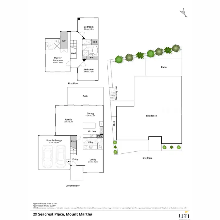 Floorplan of Homely house listing, 29 Seacrest Place, Mount Martha VIC 3934