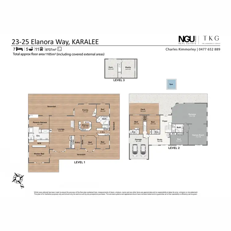 Floorplan of Homely house listing, 23 - 25 Elanora Way, Karalee QLD 4306