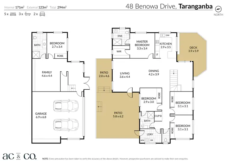 Floorplan of Homely house listing, 48 Benowa Drive, Taranganba QLD 4703