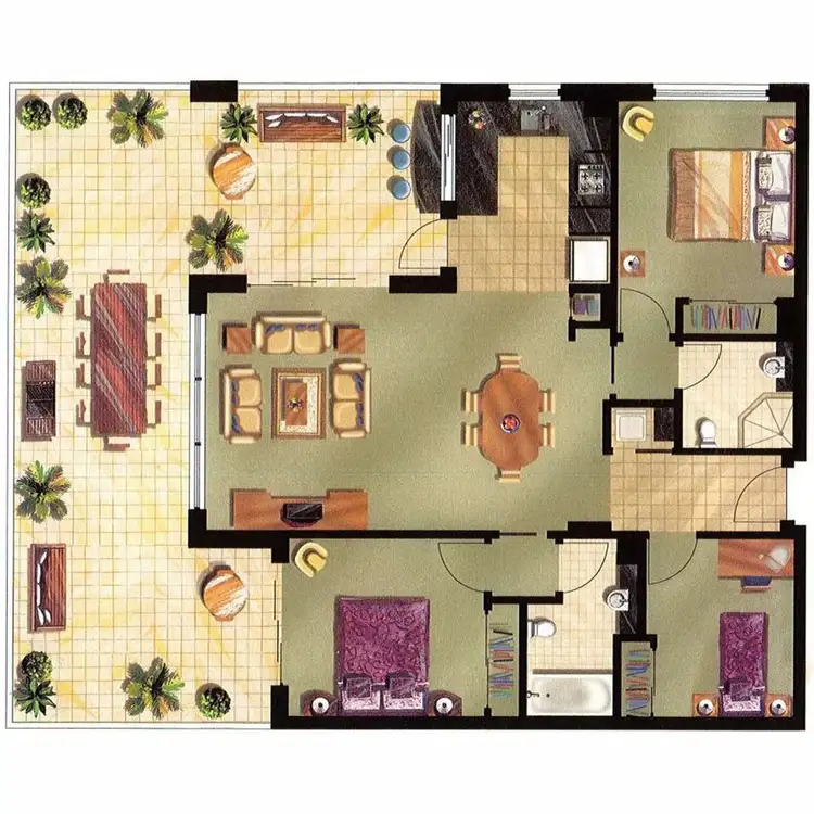 Floorplan of Homely apartment listing, 2502/141 Campbell Street, Bowen Hills QLD 4006