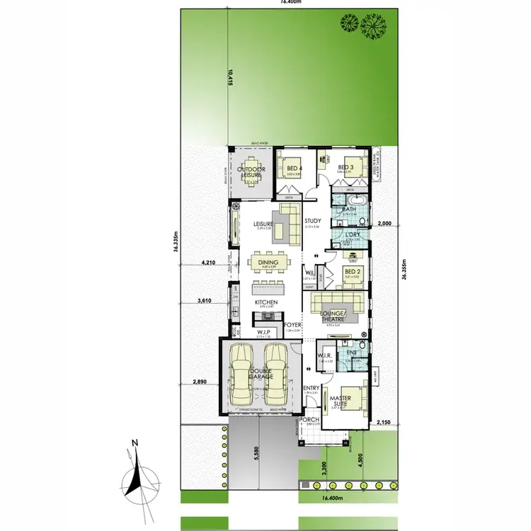 Floorplan of Homely house listing, Lot 117 Hewitt Road, Lochinvar NSW 2321