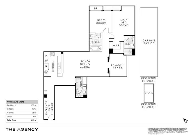 Floorplan of Homely apartment listing, 37/258-264 Newcastle Street, Perth WA 6000