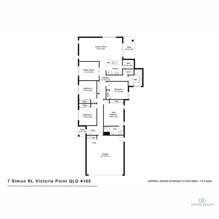 Floorplan of Homely house listing, 7 Simon Street, Victoria Point QLD 4165