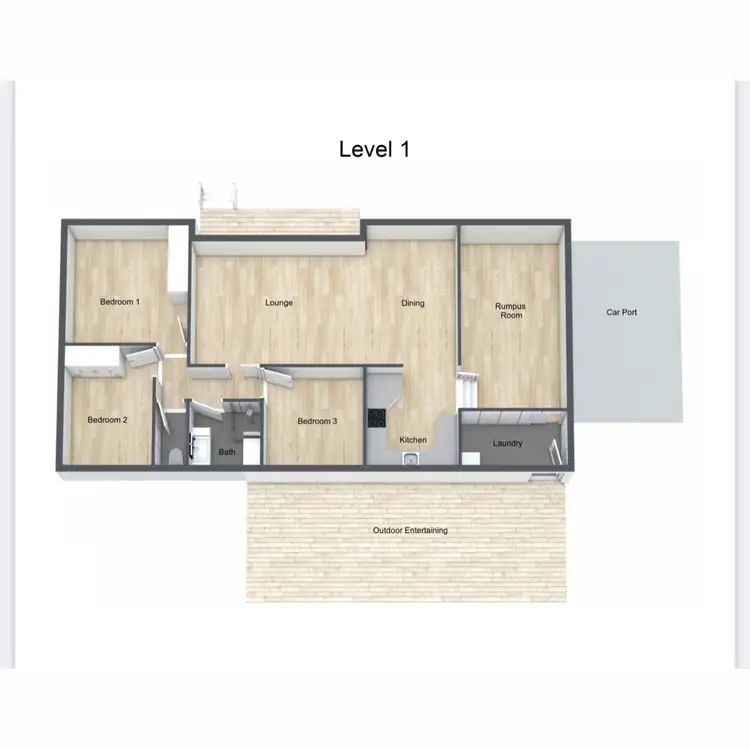 Floorplan of Homely house listing, 82 Proposch Street, Oakey QLD 4401