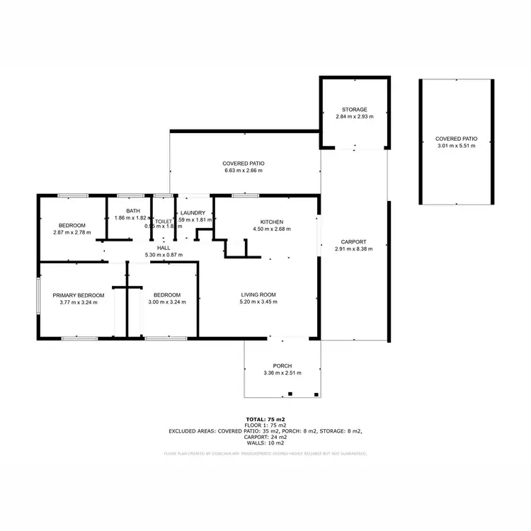 Floorplan of Homely house listing, 23 Hartley Street, Torbanlea QLD 4662