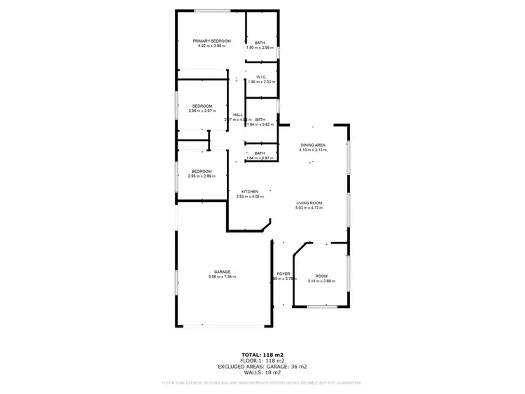 Floorplan of Homely house listing, 3 North Ridge Drive, Calliope QLD 4680