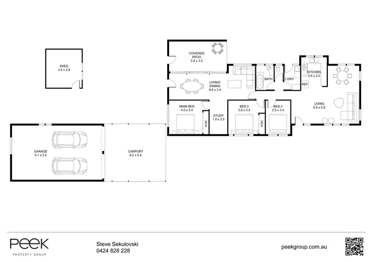 Floorplan of Homely house listing, 3 Muscharry Road, Londonderry NSW 2753