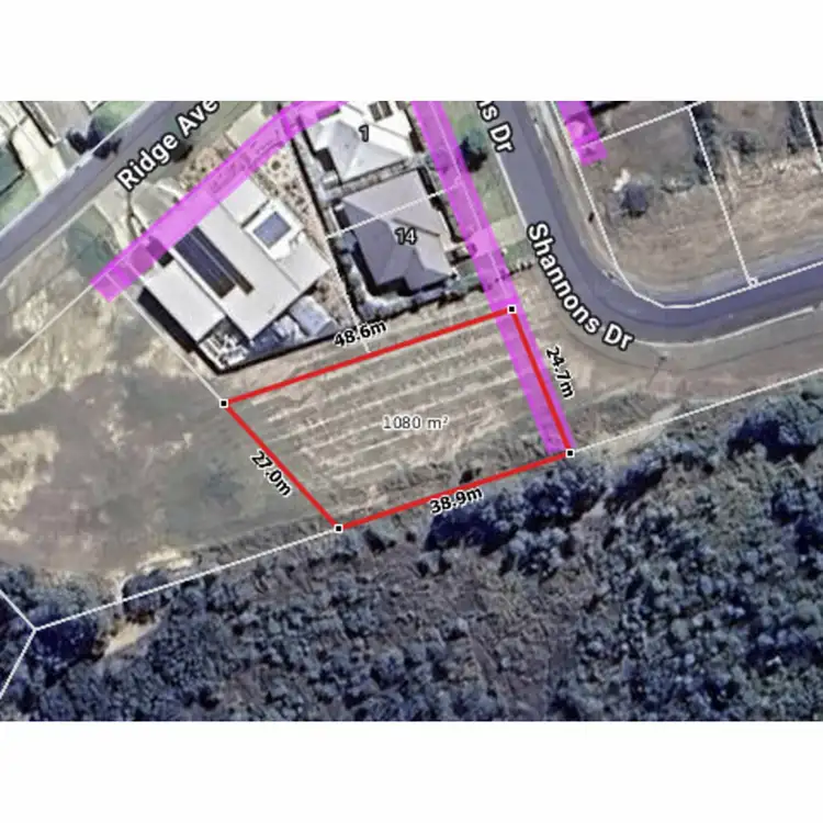 Floorplan of Homely land listing, 16 Shannons Drive, Lammermoor QLD 4703