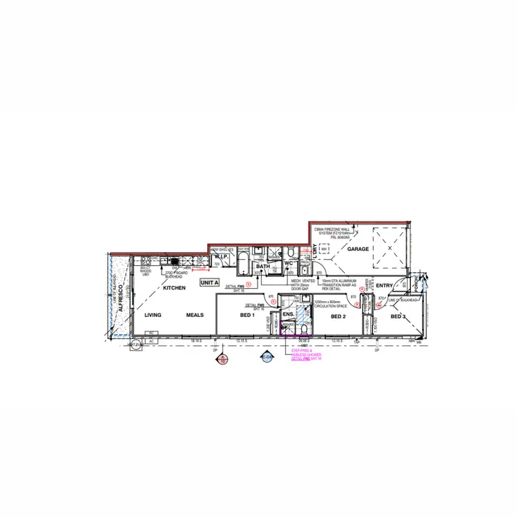 Floorplan of Homely unit listing, 1/25 Trinidad Terrace, Deception Bay QLD 4508