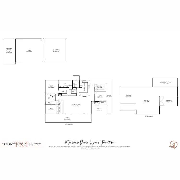 Floorplan of Homely house listing, 21 Treeline Drive, Gowrie Junction QLD 4352