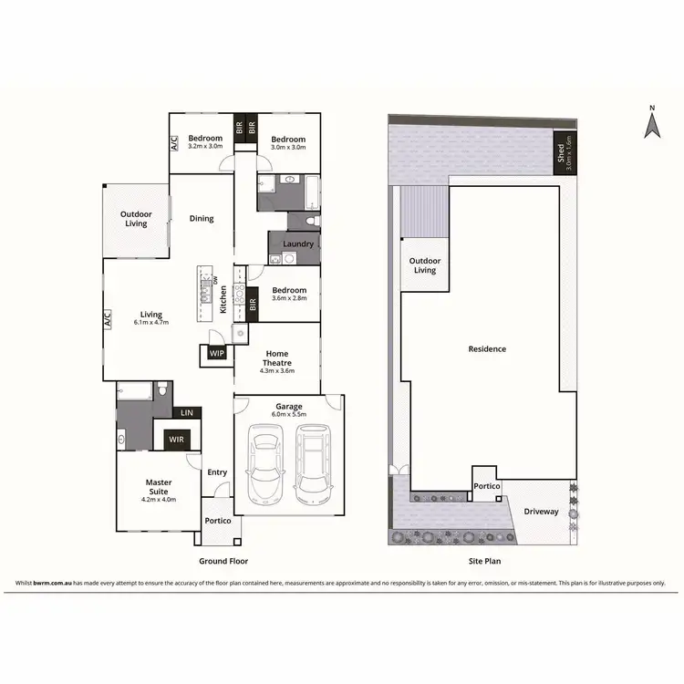 Floorplan of Homely house listing, 21 Lance Drive, Armstrong Creek VIC 3217