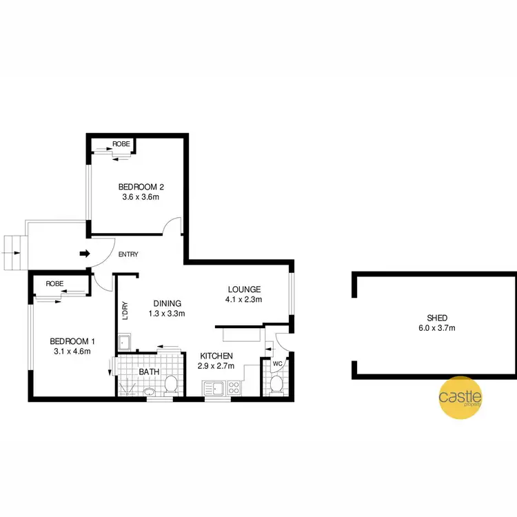 Floorplan of Homely house listing, 21 Irving Street, Edgeworth NSW 2285