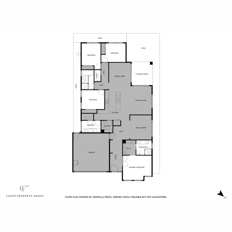 Floorplan of Homely house listing, 12 Rosemary Court, Nikenbah QLD 4655