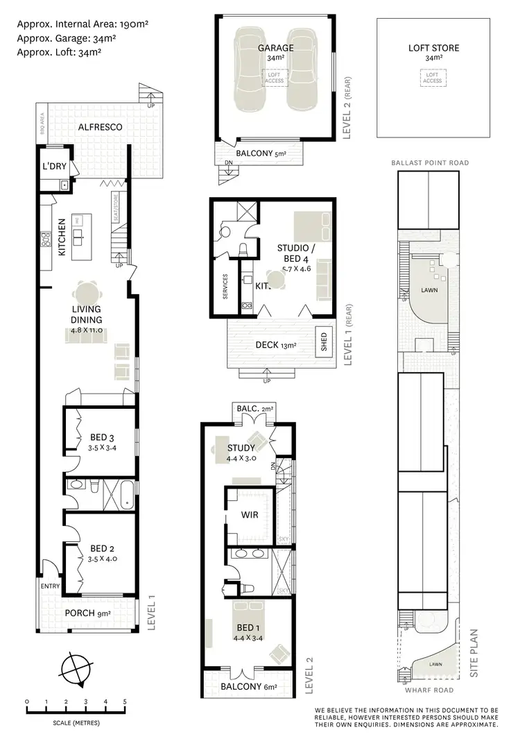 Floorplan of Homely house listing, 38 Wharf Road, Birchgrove NSW 2041
