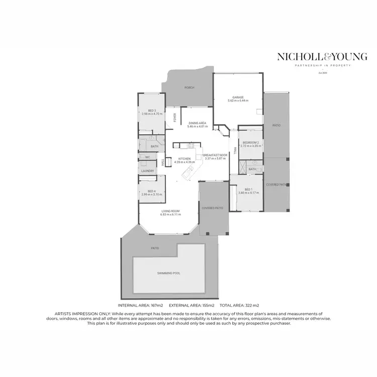 Floorplan of Homely house listing, 22 Parkwood Place, Palmwoods QLD 4555