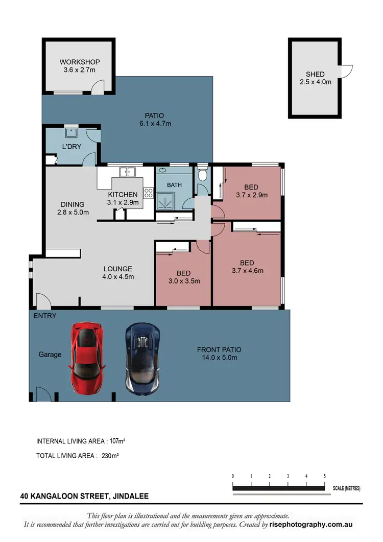 Floorplan of Homely house listing, 40 Kangaloon Street, Jindalee QLD 4074