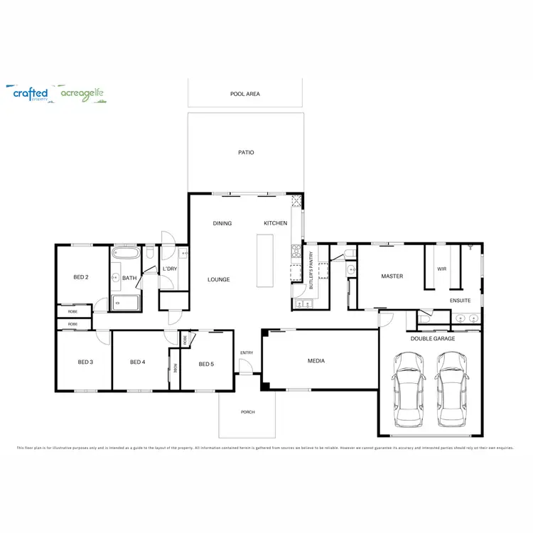 Floorplan of Homely rural property listing, 116 Lyon Drive, New Beith QLD 4124