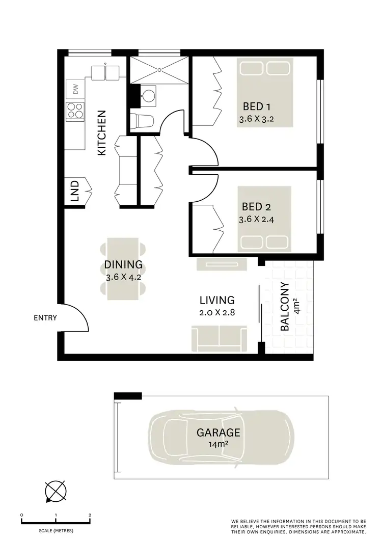 Floorplan of Homely apartment listing, 17/15 King Street, Balmain NSW 2041