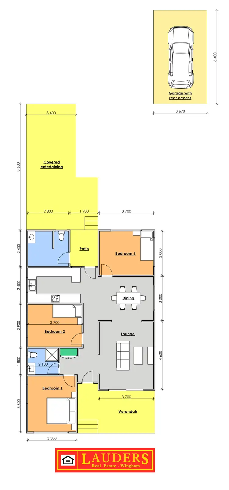 Floorplan of Homely house listing, 7 Farquhar Street, Wingham NSW 2429