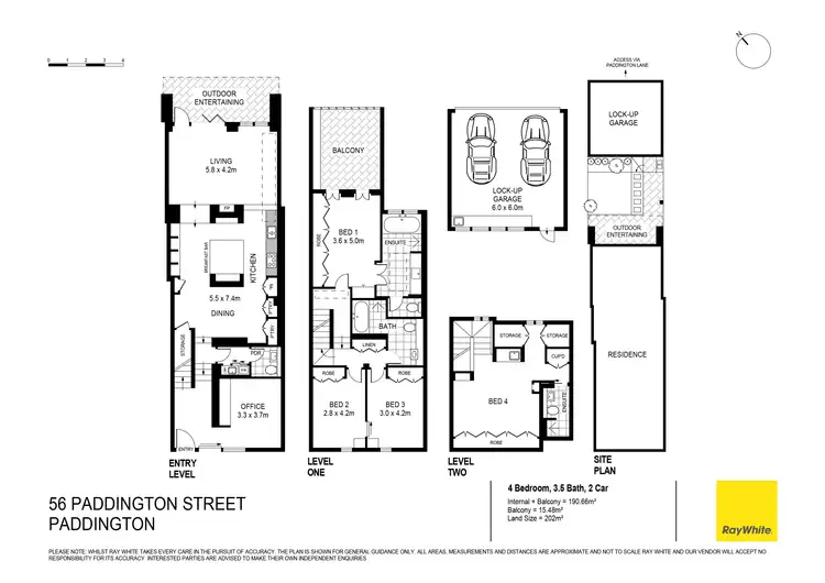Floorplan of Homely house listing, 56 Paddington Street, Paddington NSW 2021