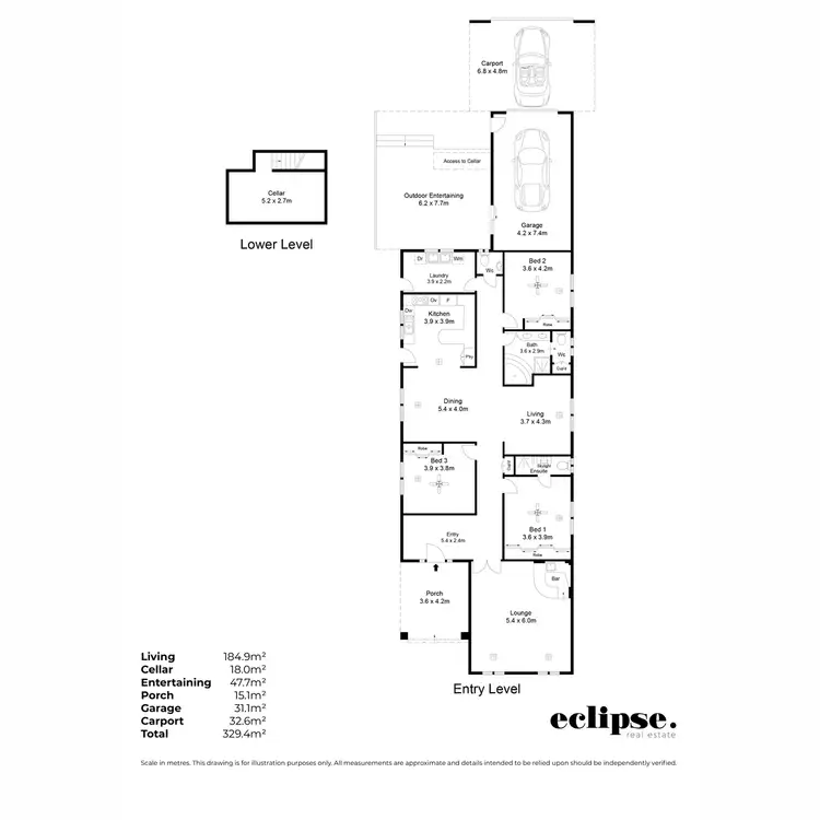 Floorplan of Homely house listing, 118 Frederick Street, Evandale SA 5069