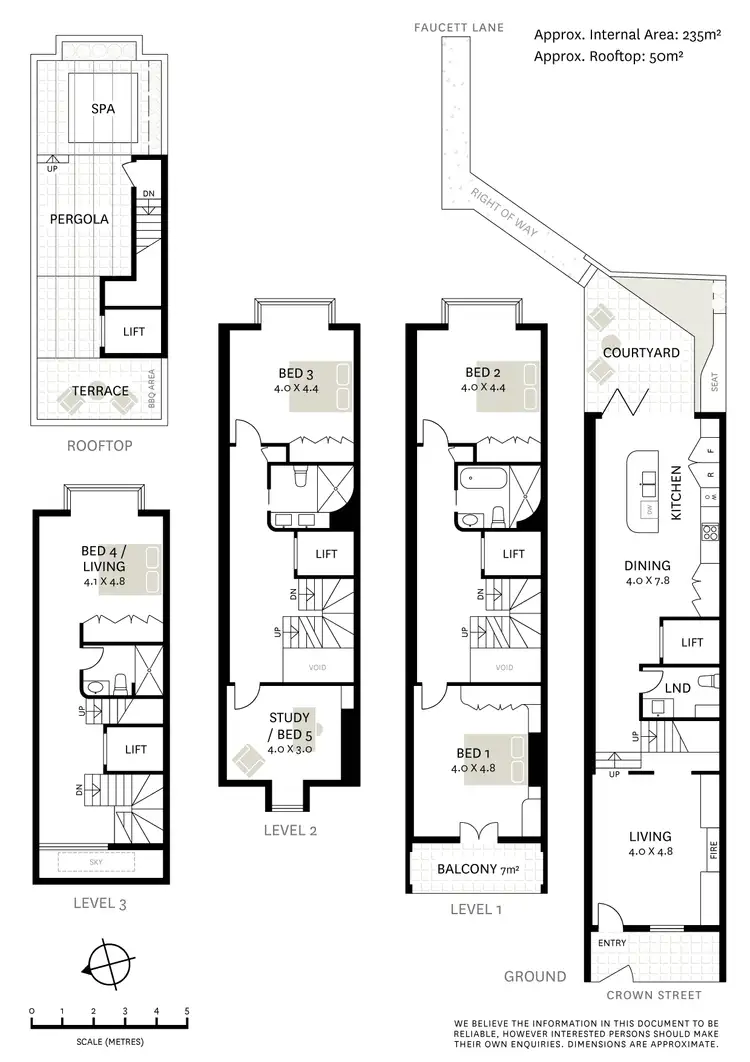 Floorplan of Homely terrace listing, 74 Crown Street, Woolloomooloo NSW 2011