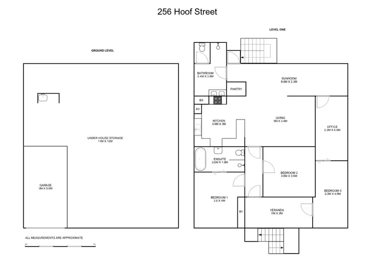 Floorplan of Homely house listing, 256 Hoof Street, Grafton NSW 2460