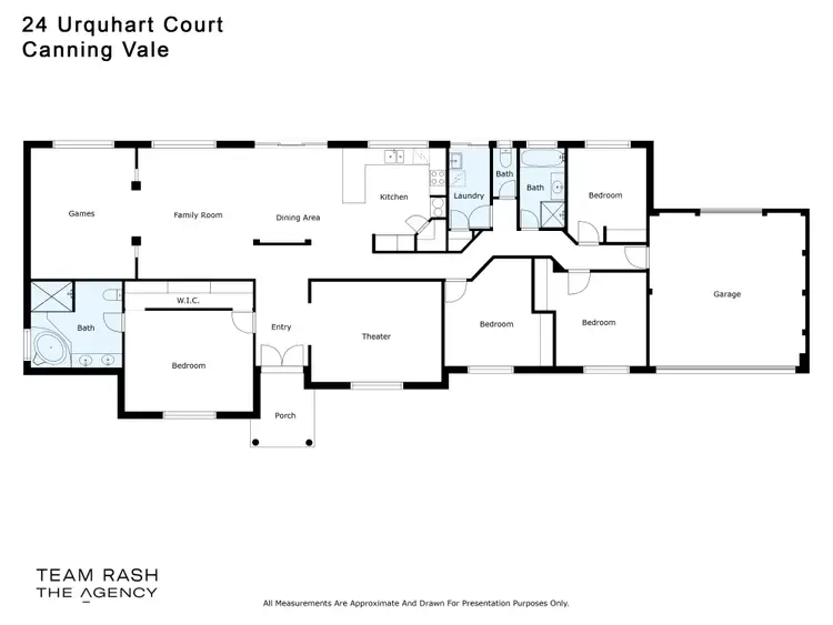 Floorplan of Homely house listing, 24 Urquhart Court, Canning Vale WA 6155