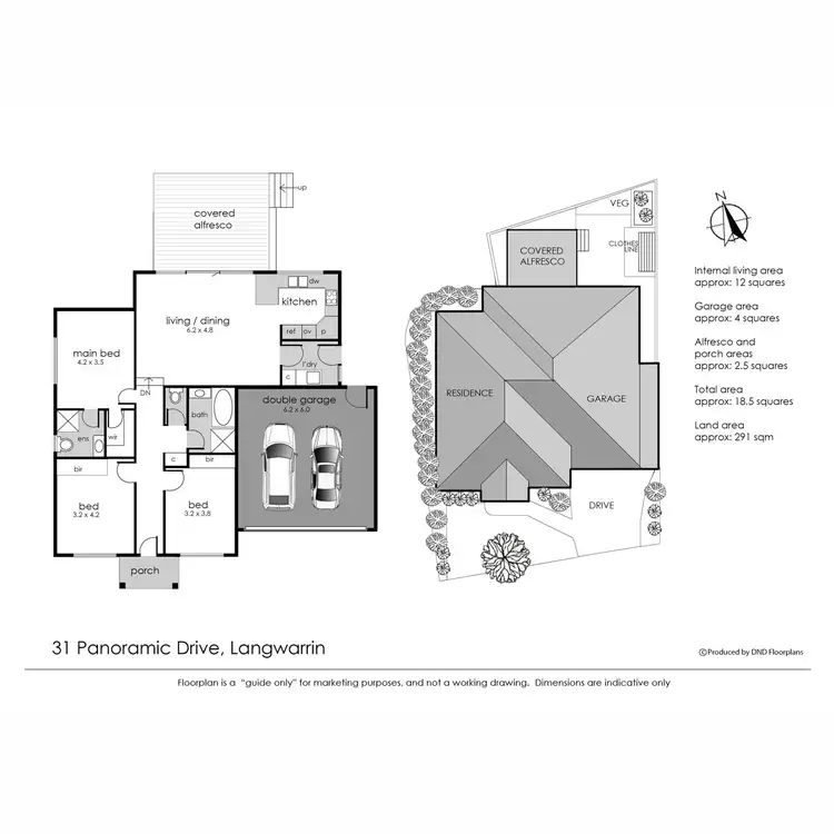 Floorplan of Homely house listing, 31 Panoramic Drive, Langwarrin VIC 3910