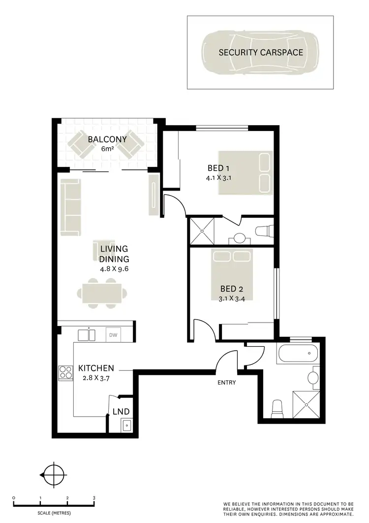 Floorplan of Homely apartment listing, 27/11-17 Wyndham Street, Alexandria NSW 2015