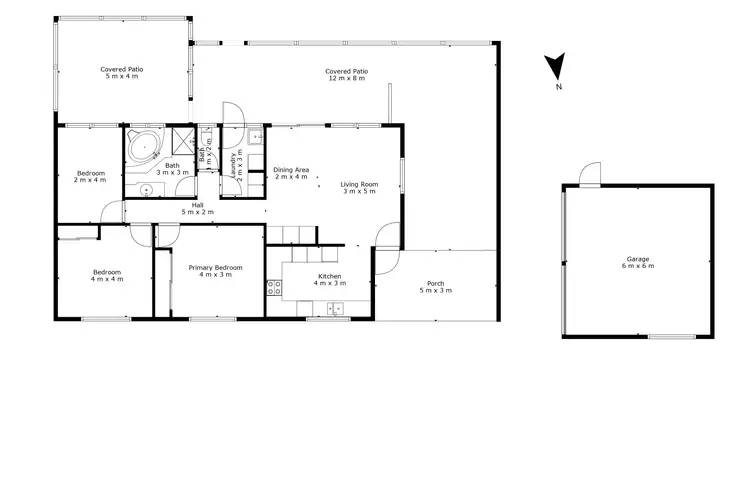 Floorplan of Homely house listing, 15 Kurundi Street, Cordalba QLD 4660