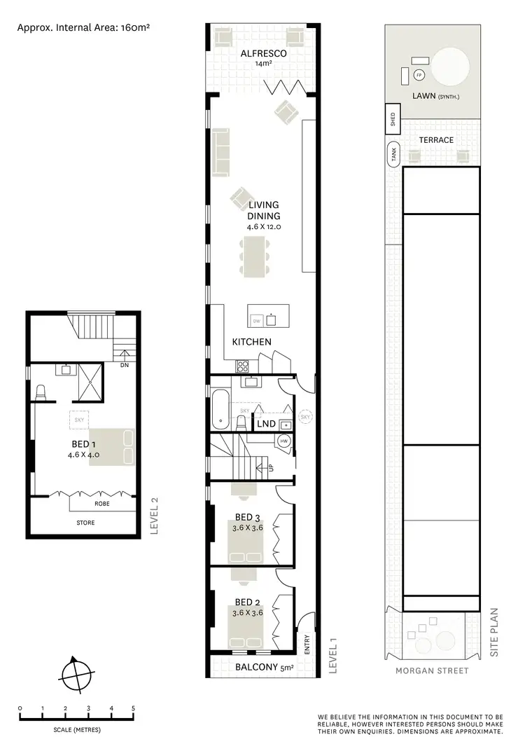 Floorplan of Homely house listing, 7 Morgan Street, Petersham NSW 2049