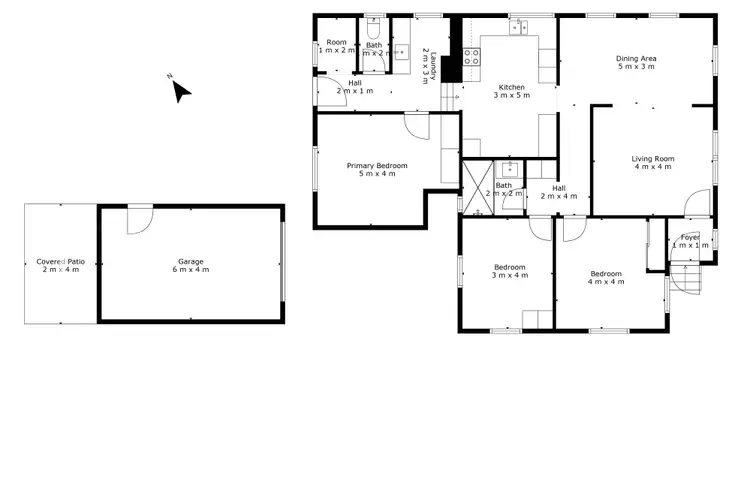 Floorplan of Homely house listing, 5 Taylor Street, Kepnock QLD 4670
