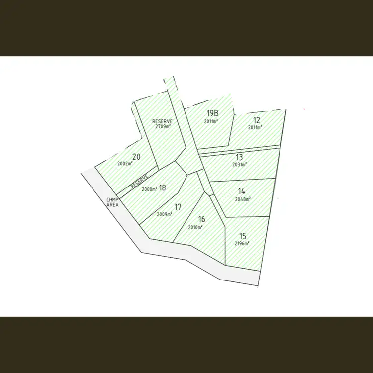 Floorplan of Homely land listing, 11 Nursery Place, Warrnambool VIC 3280