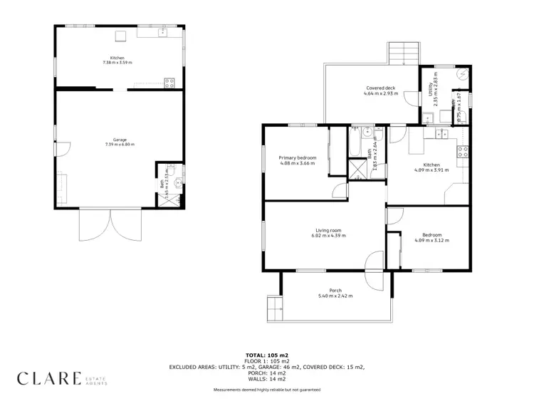 Floorplan of Homely house listing, 20 Dory Street, Tin Can Bay QLD 4580