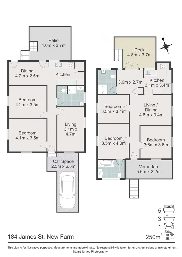 Floorplan of Homely house listing, 184 James Street, New Farm QLD 4005