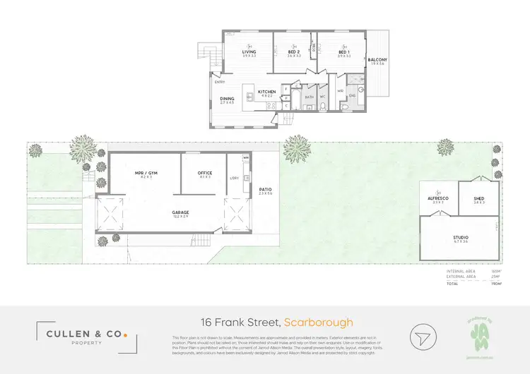 Floorplan of Homely house listing, 16 Frank Street, Scarborough QLD 4020