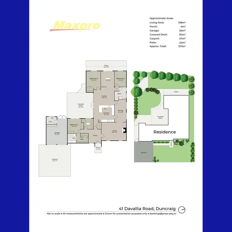 Floorplan of Homely house listing, 41 Davallia Road, Duncraig WA 6023