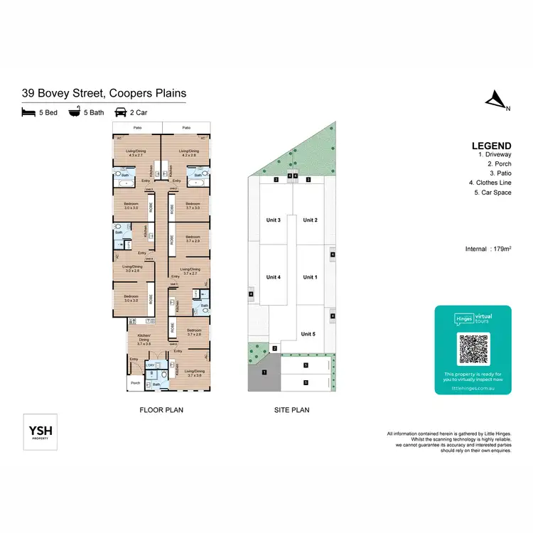 Floorplan of Homely block of units listing, 39 Bovey Street, Coopers Plains QLD 4108