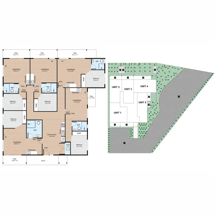 Floorplan of Homely block of units listing, 12 Dorloo Street, Deagon QLD 4017