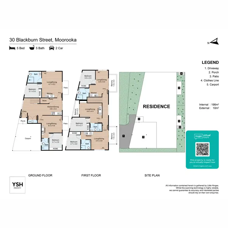 Floorplan of Homely block of units listing, 30 Blackburn Street, Moorooka QLD 4105