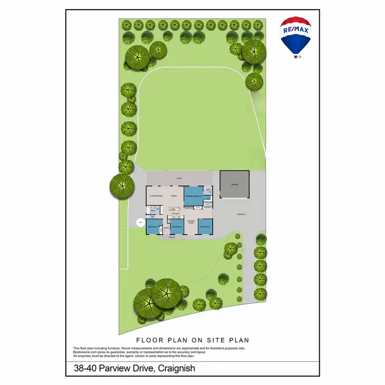 Floorplan of Homely house listing, 38-40 Parview Drive, Craignish QLD 4655