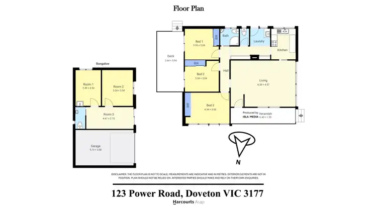 Floorplan of Homely house listing, 123 Power Road, Doveton VIC 3177