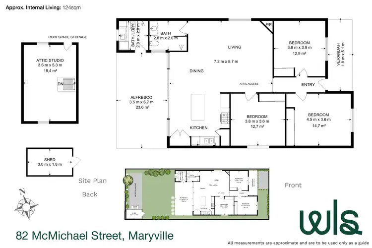 Floorplan of Homely house listing, 82 McMichael Street, Maryville NSW 2293