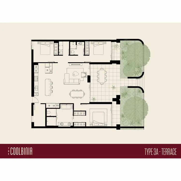 Floorplan of Homely apartment listing, G01/8 Adair Parade, Coolbinia WA 6050