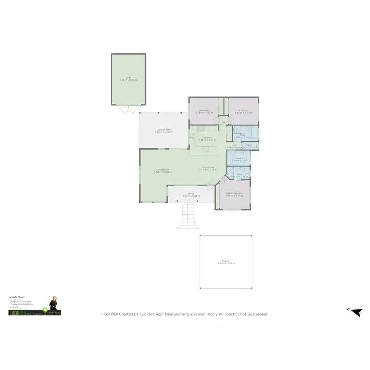 Floorplan of Homely house listing, 23 Clarance Drive, New Auckland QLD 4680