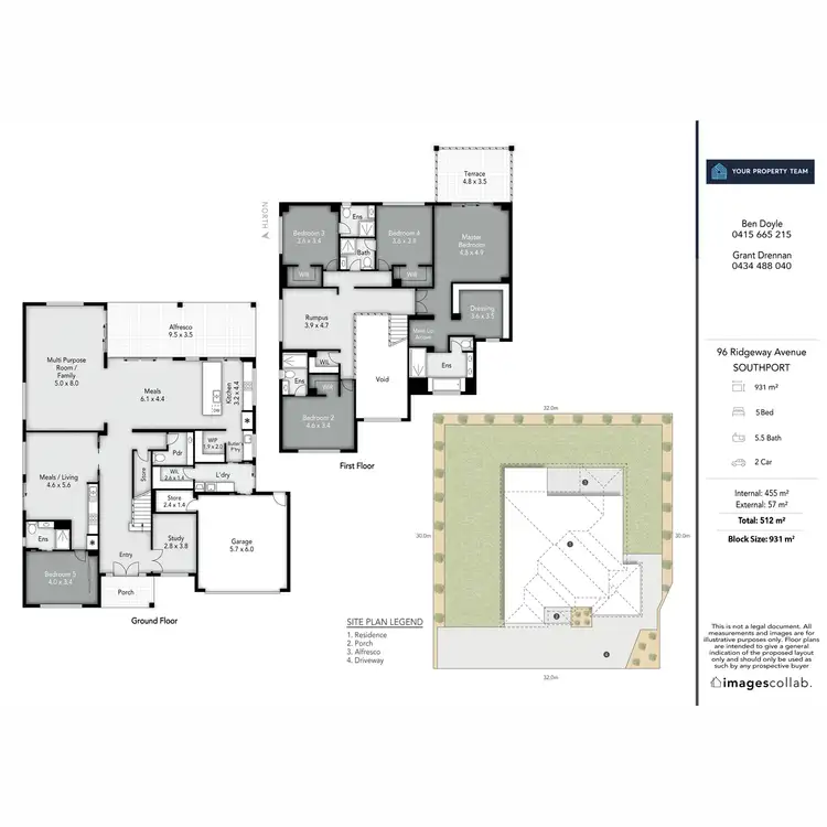 Floorplan of Homely house listing, 96 Ridgeway Avenue, Southport QLD 4215
