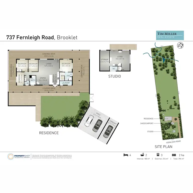 Floorplan of Homely house listing, 737 Fernleigh Road, Brooklet NSW 2479