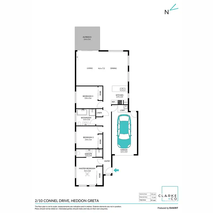 Floorplan of Homely house listing, 2/10 Connel Drive, Heddon Greta NSW 2321